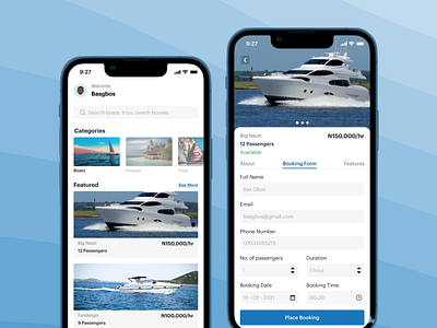 Boat Rental App