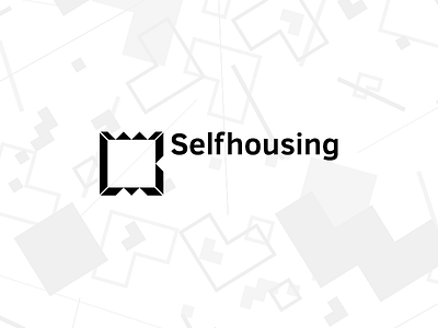 Selfhousing design key visual logo