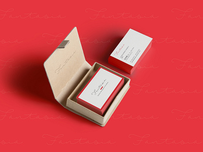 Business Card businesscard design red