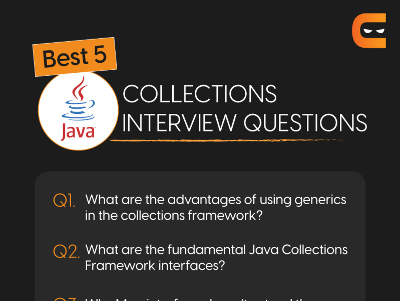 Best 5 java collections interview questions by Akshay Sharma on Dribbble