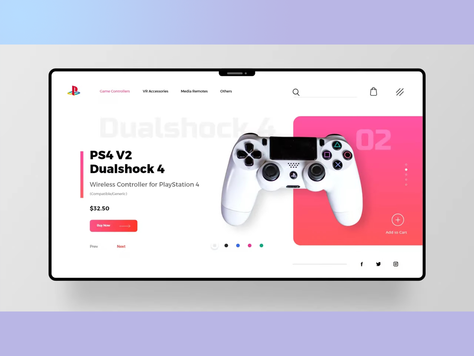 Gaming web UI design by atif hussain on Dribbble