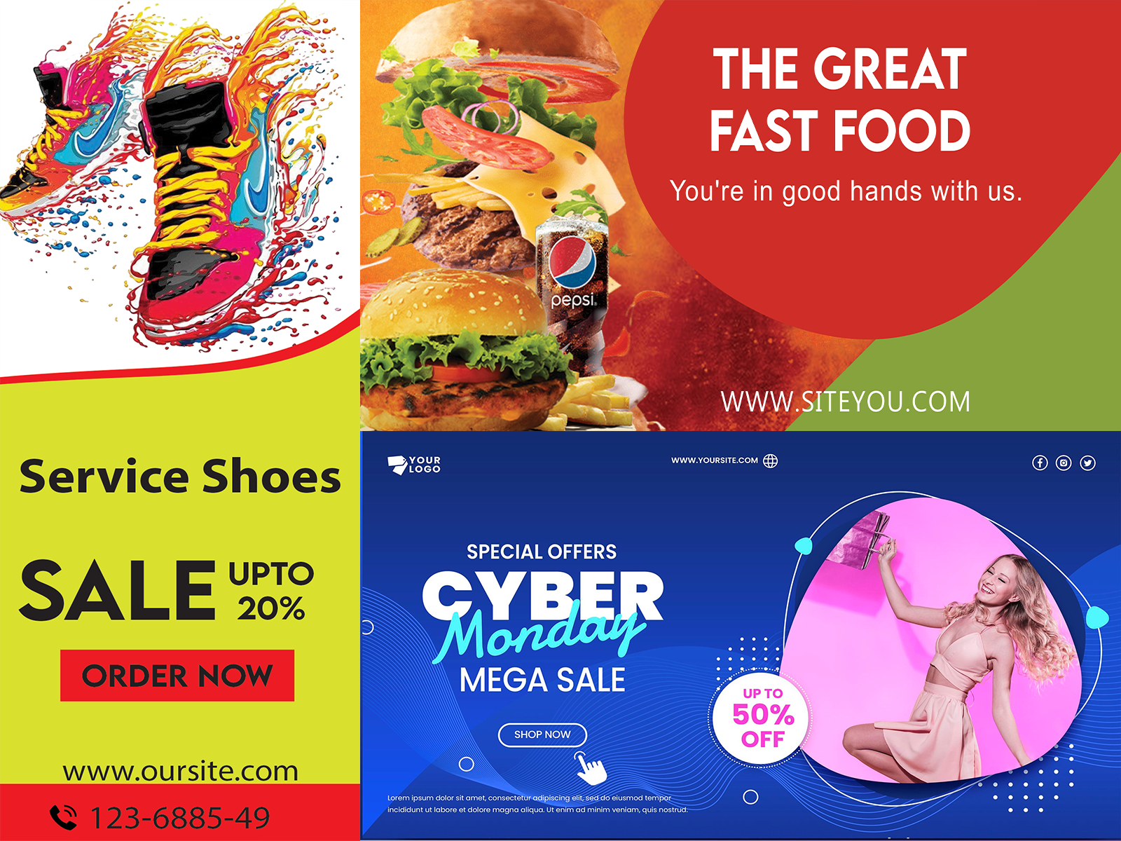 Streamer And banners designs by atif hussain on Dribbble