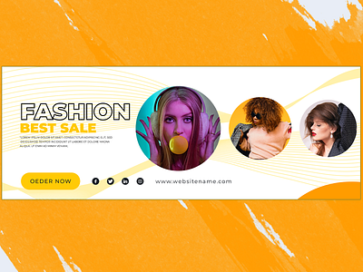 Fashion cover banner banner branding cover art design graphic design illustration logo ui ux vector