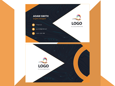 Preview Business Card banner branding cover art design graphic design illustration logo ui ux vector