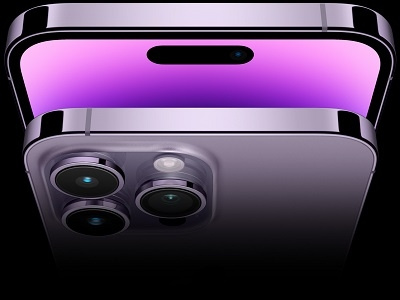 iPhone 14 Pro branding design iphone vector