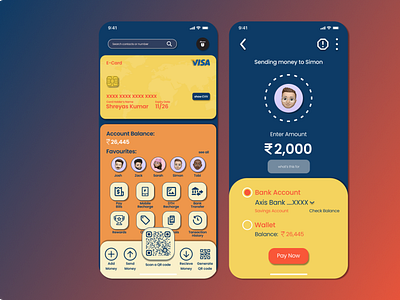 Online Payments App UI Design