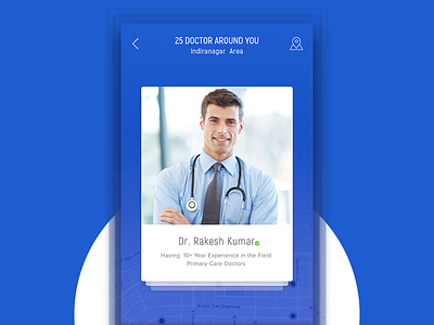 Doctor Searching App app design doctor experience interface ios iphone medical ui user ux