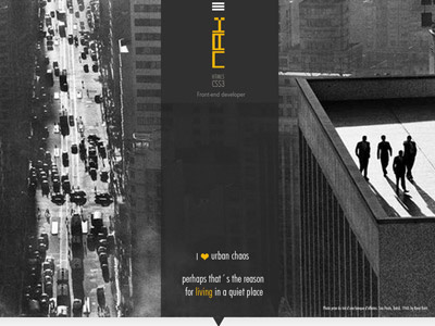 Nak v1.0 black and white city home nak urban web yellow