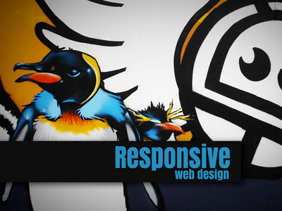 Responsive Web Design art cover graffity responsive rwd sign slide urban