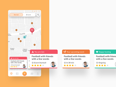 Activity Types - Hyperlocal Social Network