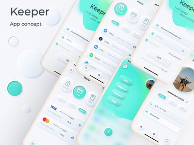 Keeper - App concept