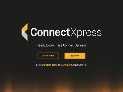 Connect Xpress Sign Up Gavin Norris audience connect learn live more product purchase streaming tool web