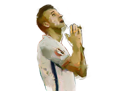 Harry Kane Illustration england football harry illustration kane man preying sports