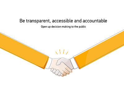 Handshake illustration accountable business hands handshake team teamwork transaction