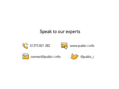 Speak to our experts