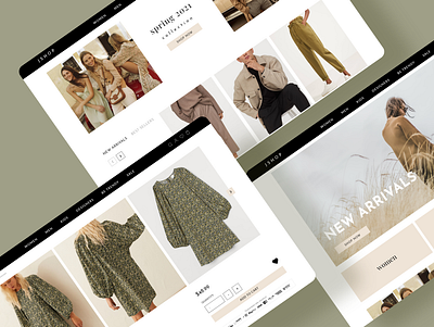 E-commerce website design adobexd ecommerce online store ui uidesign uiux userinterface webdesign
