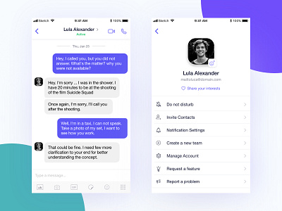 Messenger iOS App