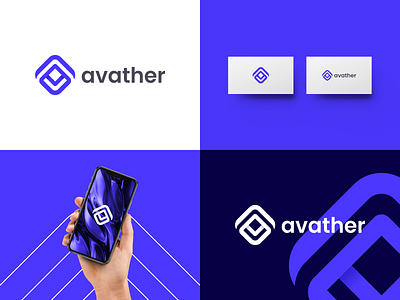 avather app branding design graphic design illustration logo typography ui ux vector