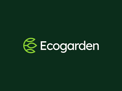 ecogarden app branding design graphic design illustration logo typography ui ux vector