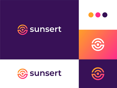 sunsert app branding design graphic design illustration logo typography ui ux vector