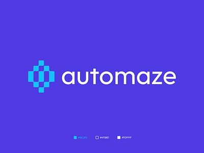 automaze app branding design graphic design illustration logo typography ui ux vector
