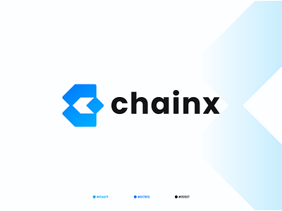 chainx app branding design graphic design logo vector