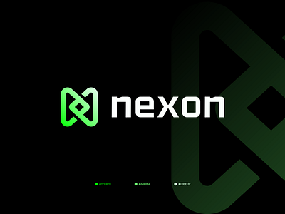 nexon branding design graphic design logo