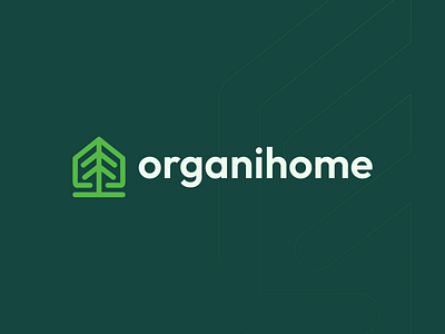 organihome branding design graphic design logo