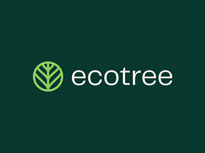 ecotree app branding design graphic design logo