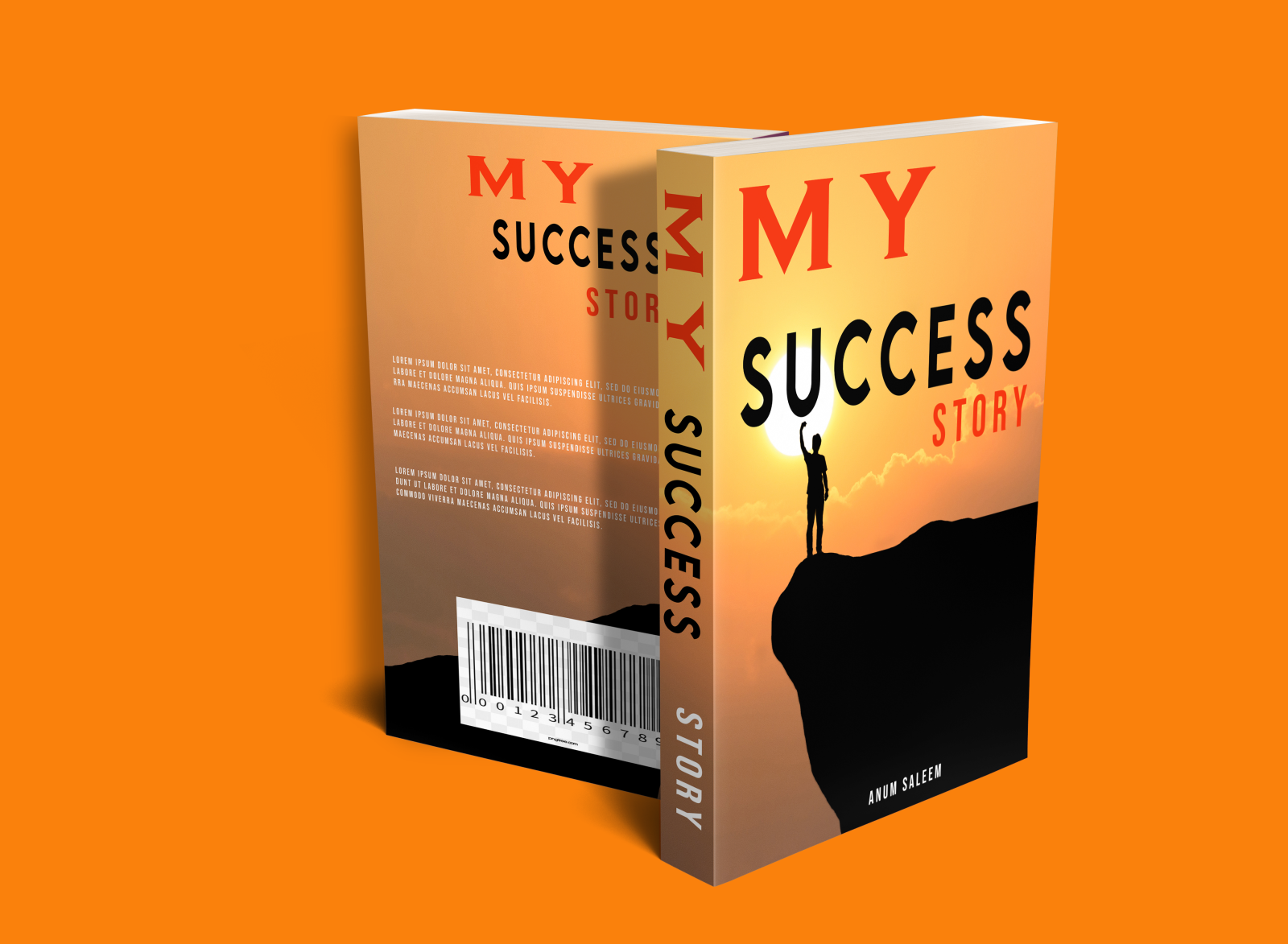 book cover by Anumm Saleem on Dribbble