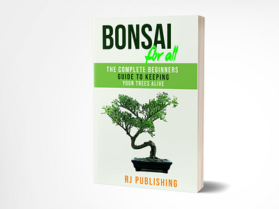 book cover bonsai book branding design graphic design illustration typography