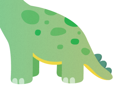 Dinosaur Butt by Cindy Nguyen on Dribbble