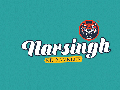 Narsingh Ke Namkeen - Branding & packaging branding graphic design illustration logo