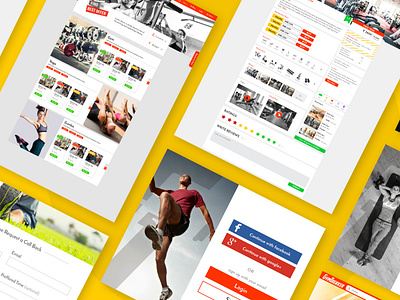 Fitness Web Ui/Ux