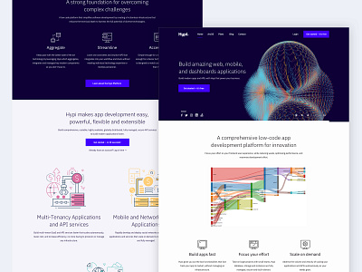 Landing page design app concept design experimental interface landing page technology typography ui uiux user experience user inteface ux web web concept website