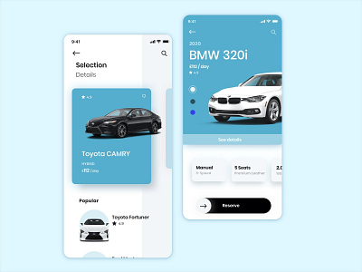 Car rental concept