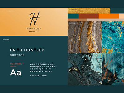 Huntley Attorneys - Branding branding design graphic design logo typography