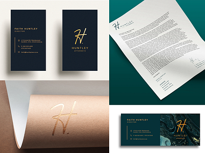 Huntley Attorneys - Branding branding design graphic design logo typography