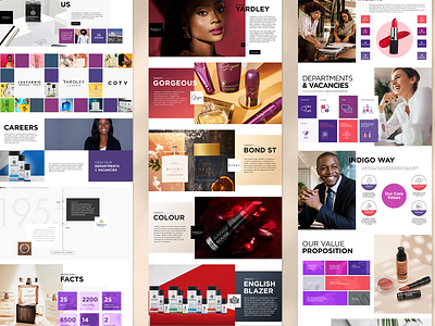 Indigo Brands - Webdesign