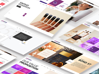 Indigo Brands - Webdesign design graphic design web design
