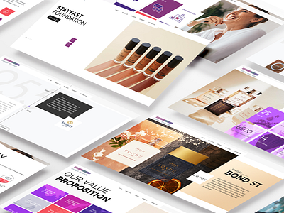 Indigo Brands - Webdesign