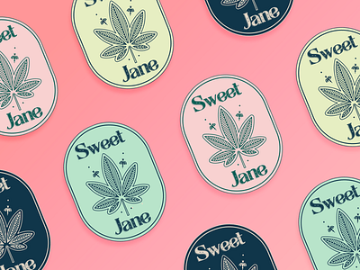 Sweet Jane branding design graphic design logo