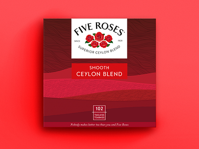 Tea Packaging bold ceylon design graphic design packaging pattern tea vibrant