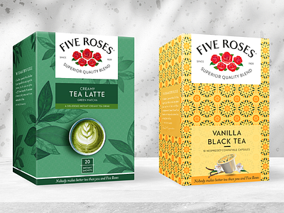 Tea Packaging design fresh graphic design illustration minimal packaging pattern design vector
