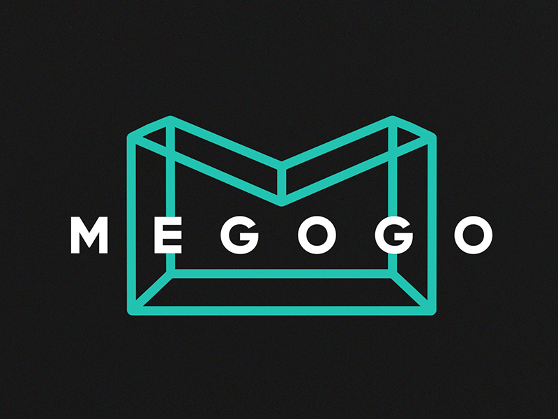 Megogo Animated Logo animation branding identity logo motion streaming tv