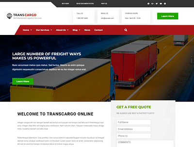 Logistic Websites freight broker logistics website trucking website