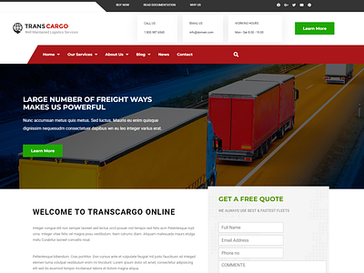 Logistic Websites