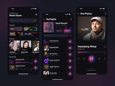Music Listener App