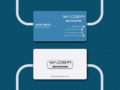 CLEAN BUSINESS CARD SKY BLUE