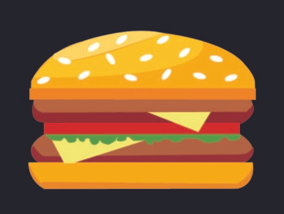 Burger design graphic design illustration